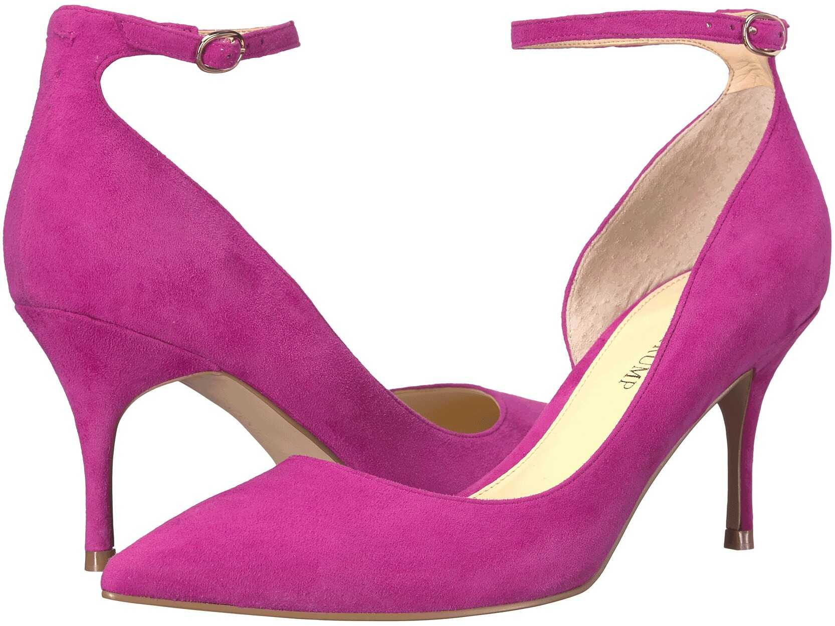 Pantof Ivanka Trump Brita Dark Pink Suede/FH Kid Suede