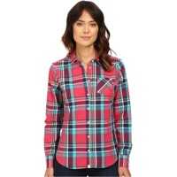 Camasi casual Casual Cotton Poplin Plaid Shirt Femei