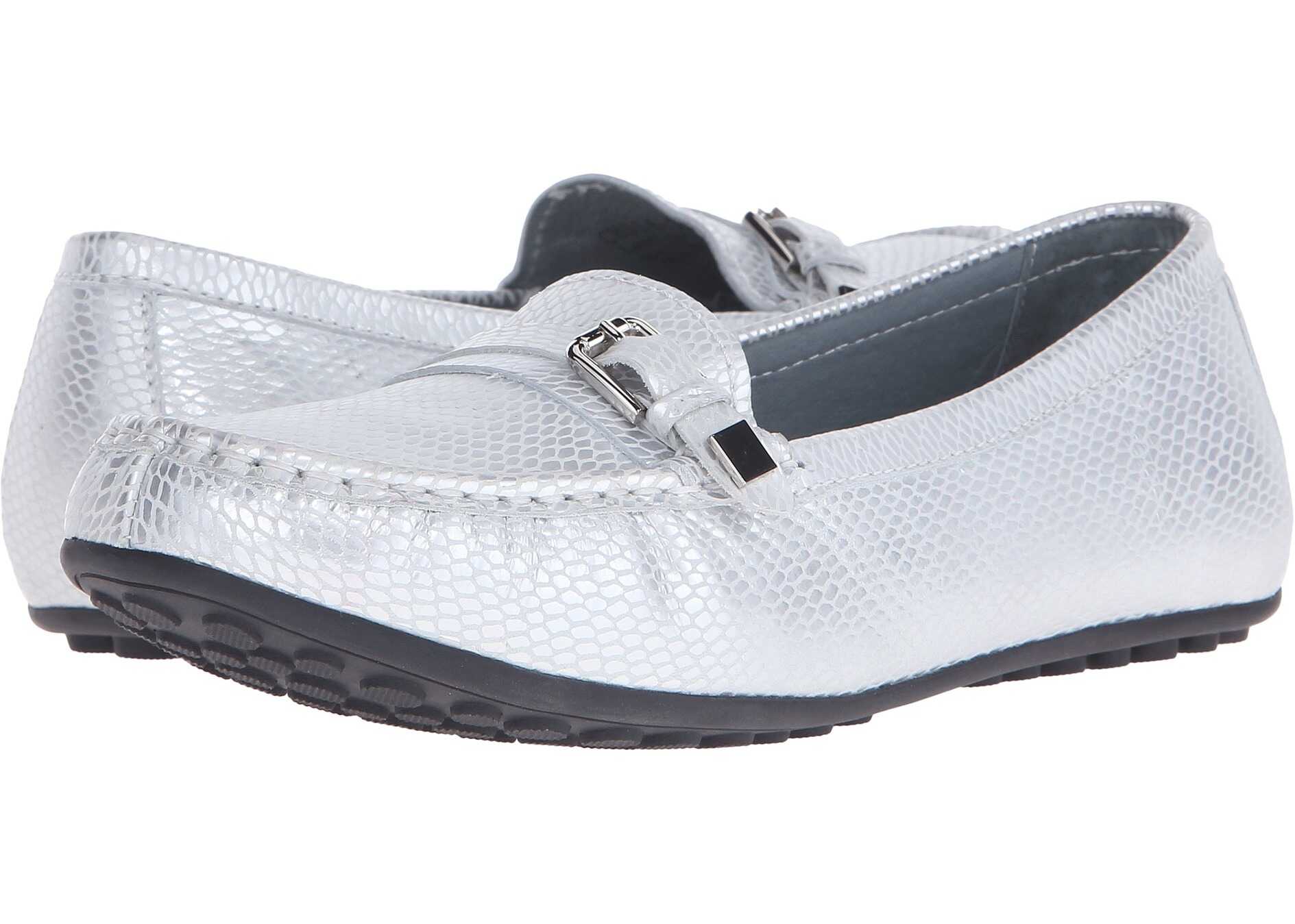 Mocasin David Tate Tiffany Silver Snake