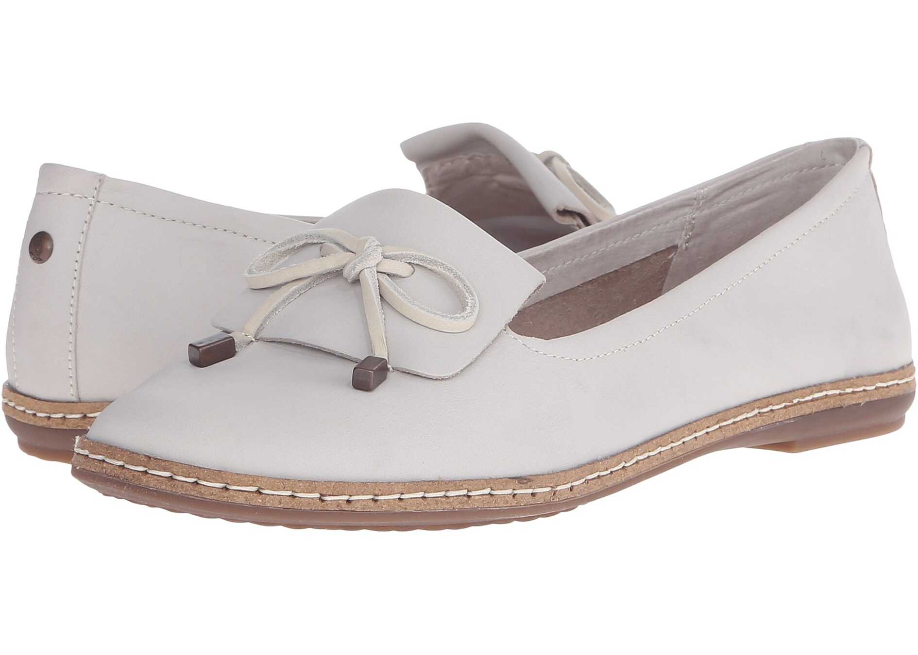 Mocasin Hush Puppies Adena Piper Off-White Leather