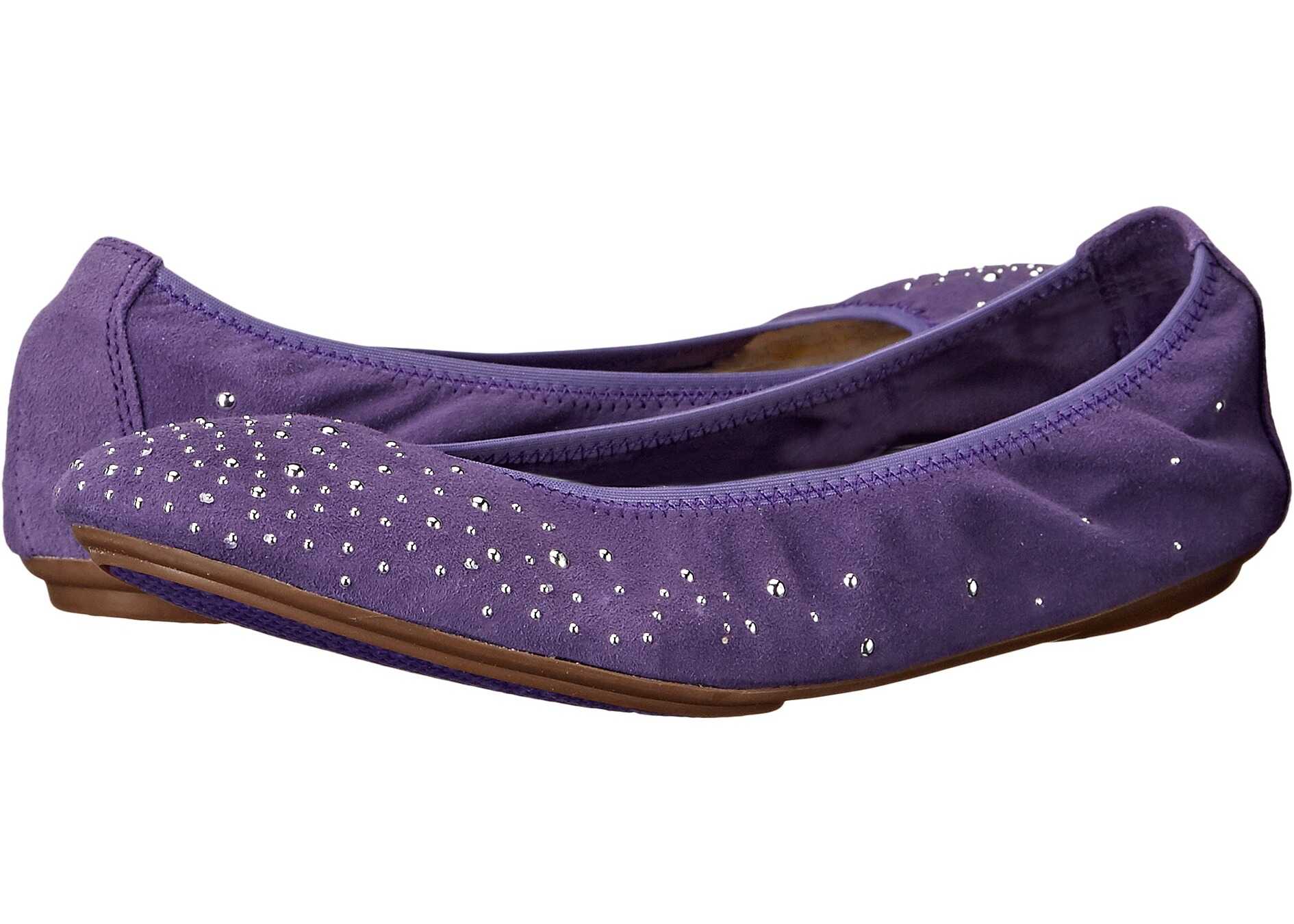 Balerin Hush Puppies Lolly Chaste Purple Suede