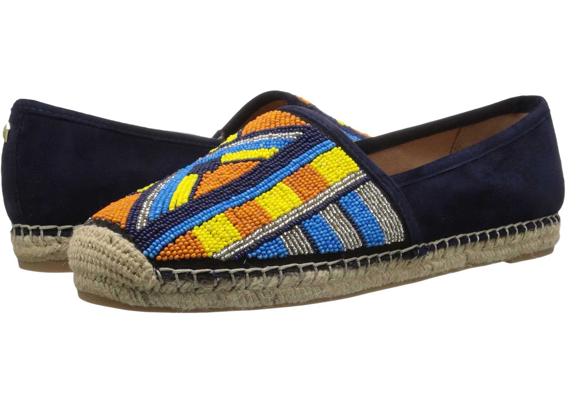 Espadrila Sam Edelman Maris Inky Navy Kid Suede Leather