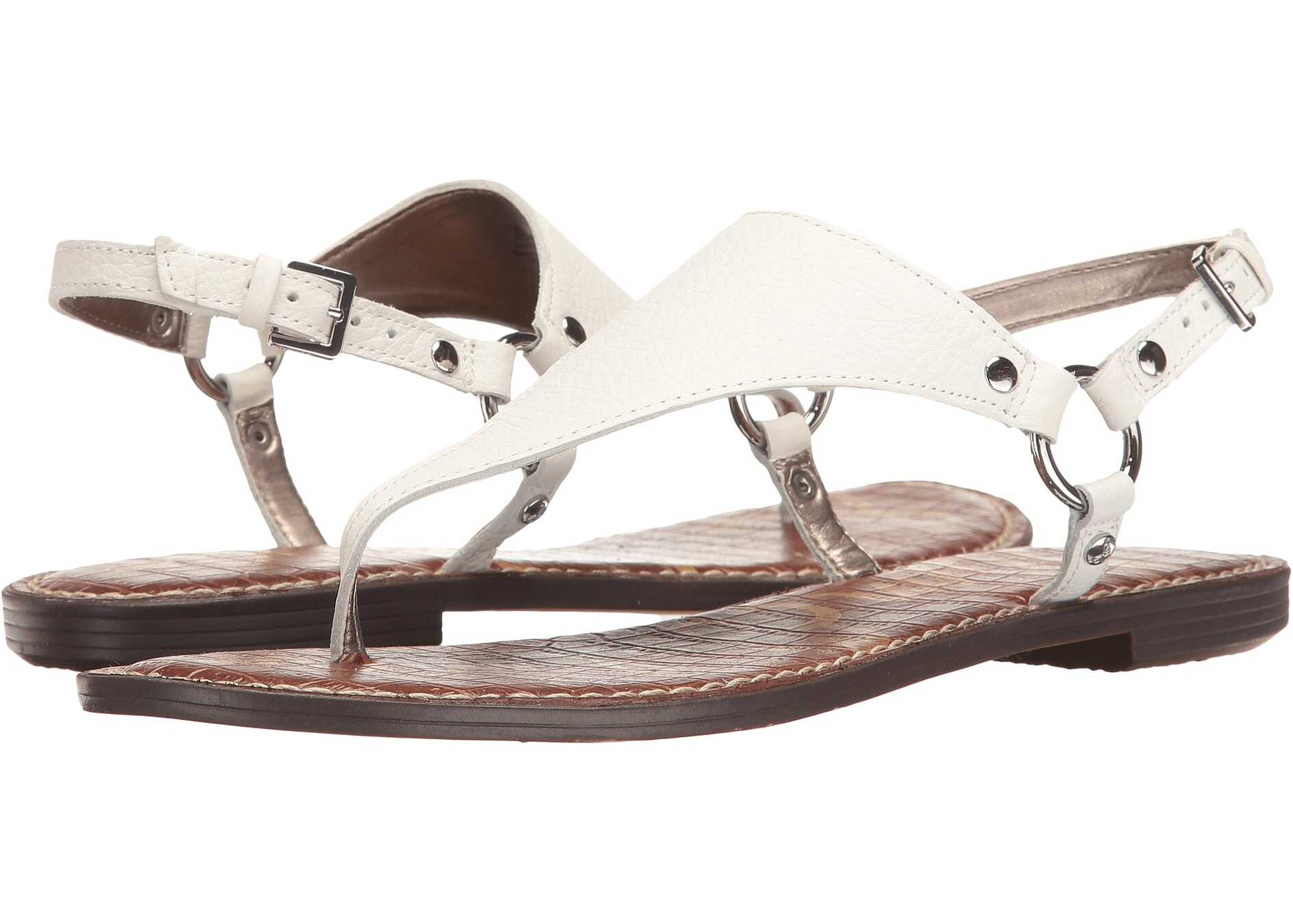 Sandala Sam Edelman Greta Bright White Neymar Tumbled Leather