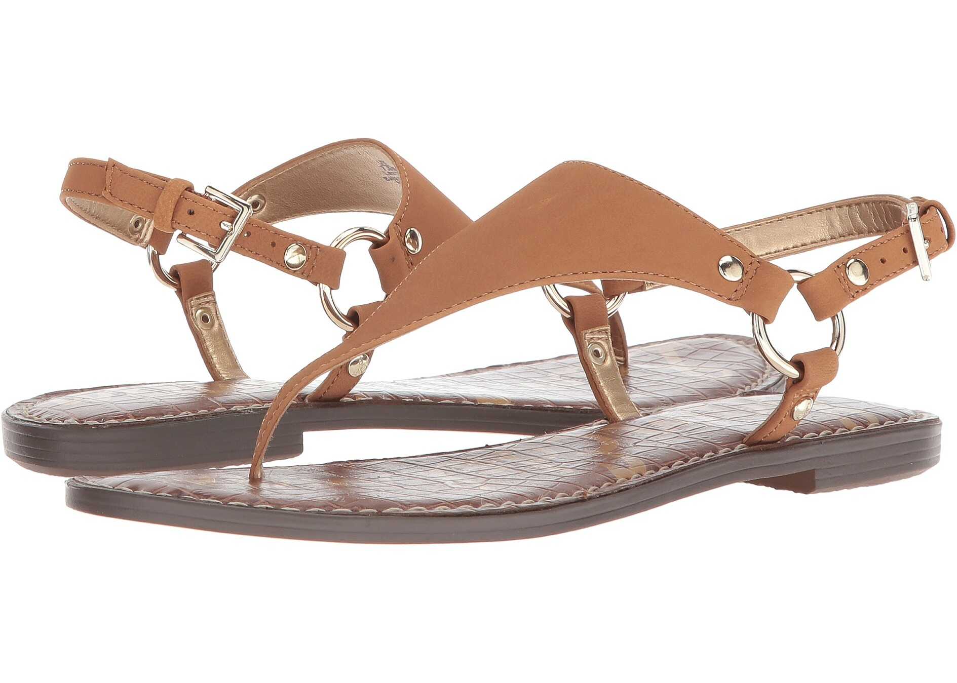 Sandala Sam Edelman Greta Golden Caramel Wayne Goat Leather