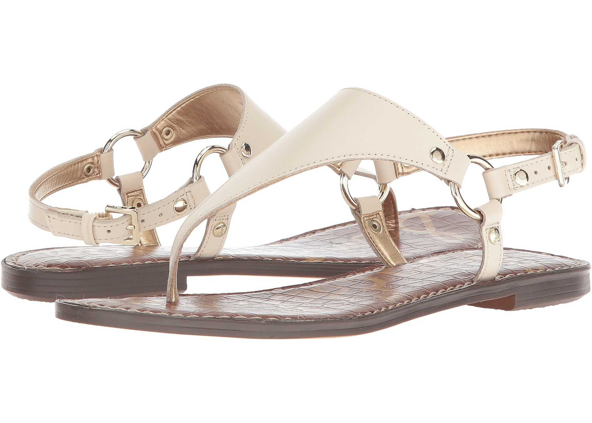 Sandala Sam Edelman Greta Modern Ivory Vaquero Saddle Leather