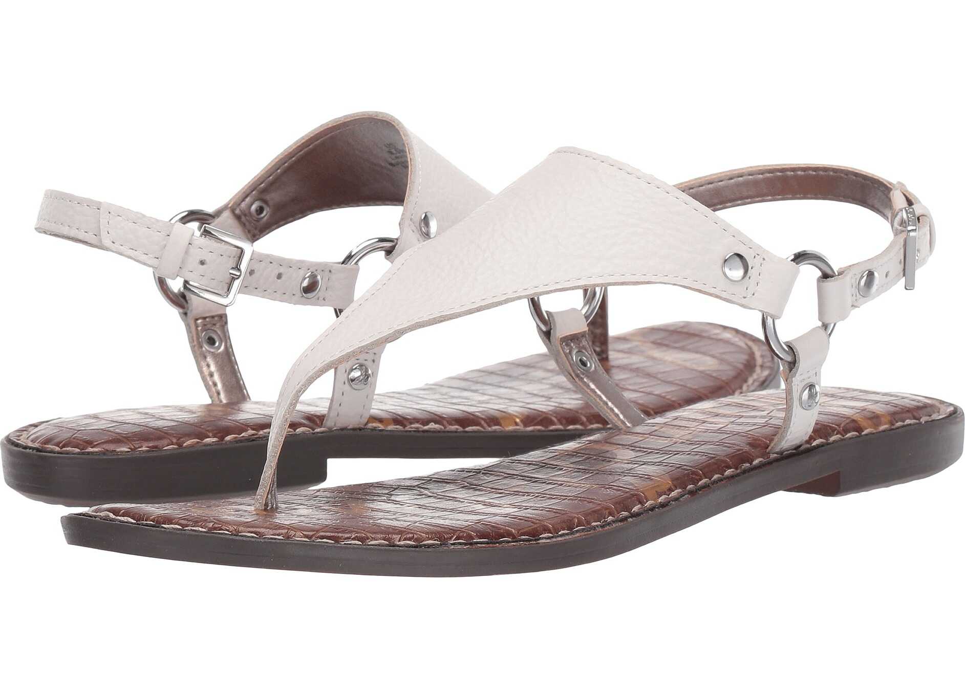 Sam Edelman Greta Bright White Botalatto Tumbled Leather