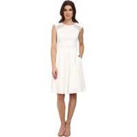 Rochii Open Lace Inset Cotton Fit & Flare Dress* Femei