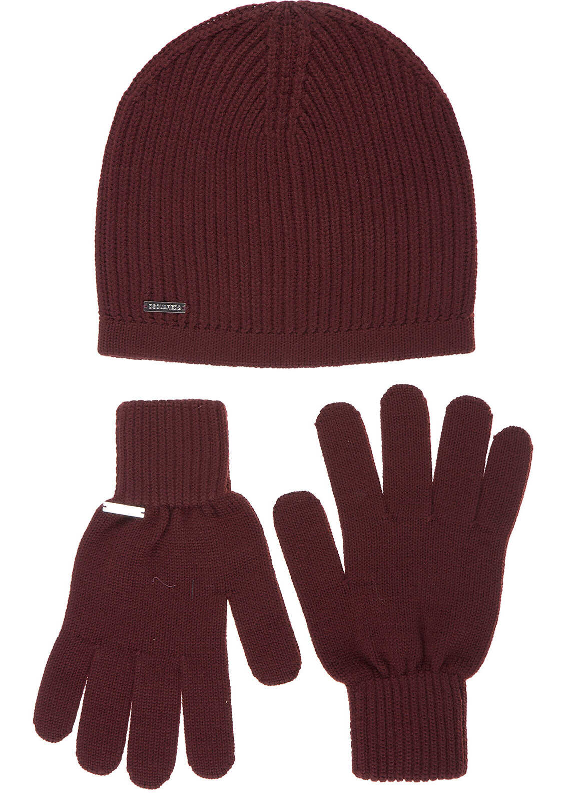 Caciula DSQUARED2 Gloves Knit Red