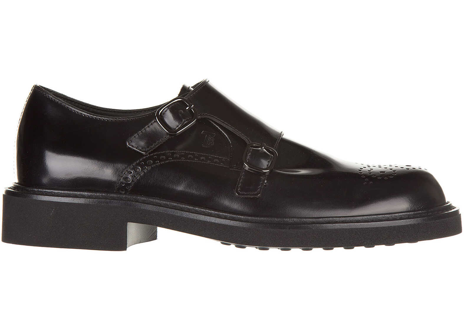 Pantof TOD'S On Monkstrap Black