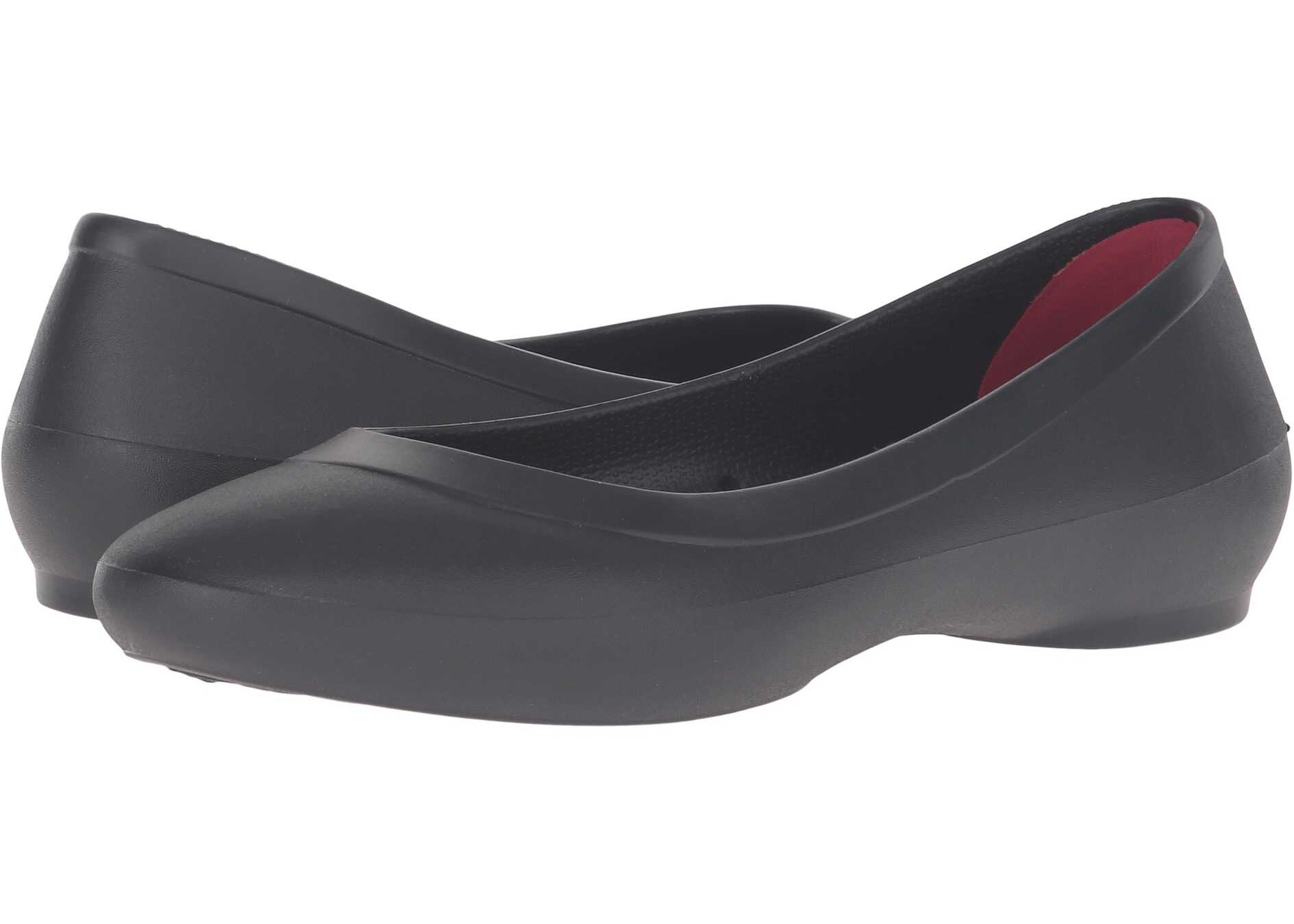 Balerin Crocs Lina Flat Black