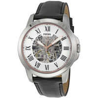 Ceasuri Fashion Grant Silver Skeleton Dial Automatic Mens Watch ME3101 Barbati