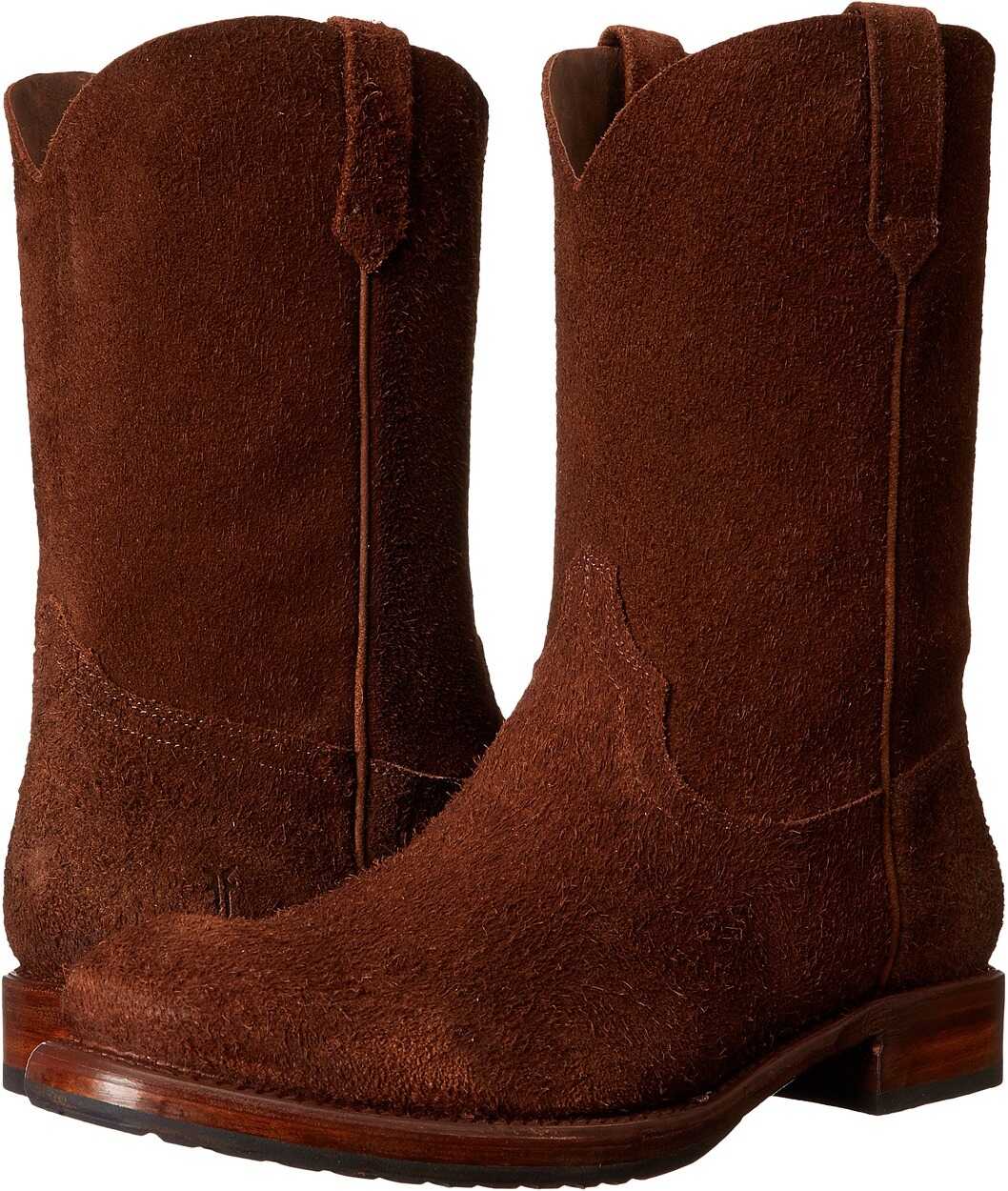 Gheata Frye Duke Roper Brown Oiled Suede