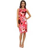 Rochii Flower Storm Scuba Sheath Dress* Femei