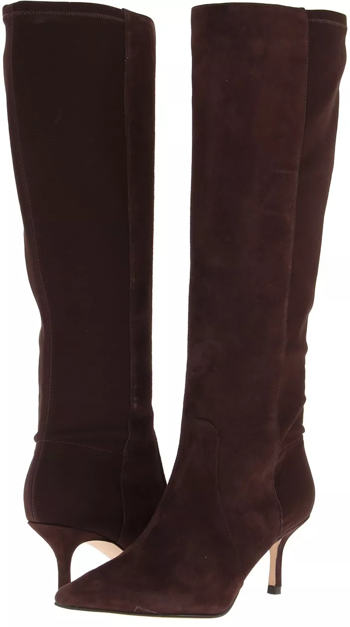 Gheata Ivanka Trump Issa* Dark Brown Suede