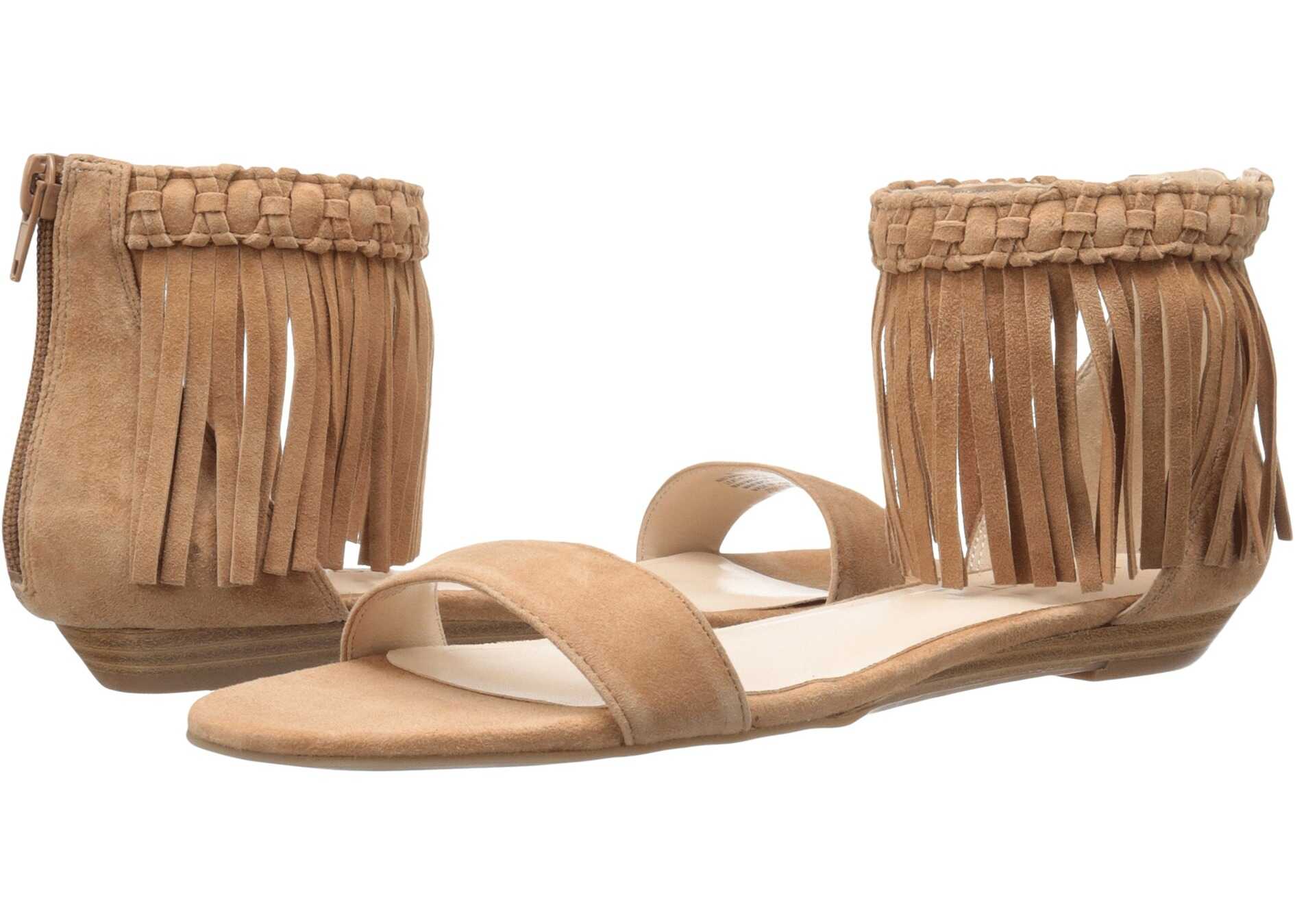 Sandala Nine West Wanderlust Taupe Suede