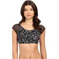 Costume de Baie Untamed Hearts Short Sleeve Top Femei