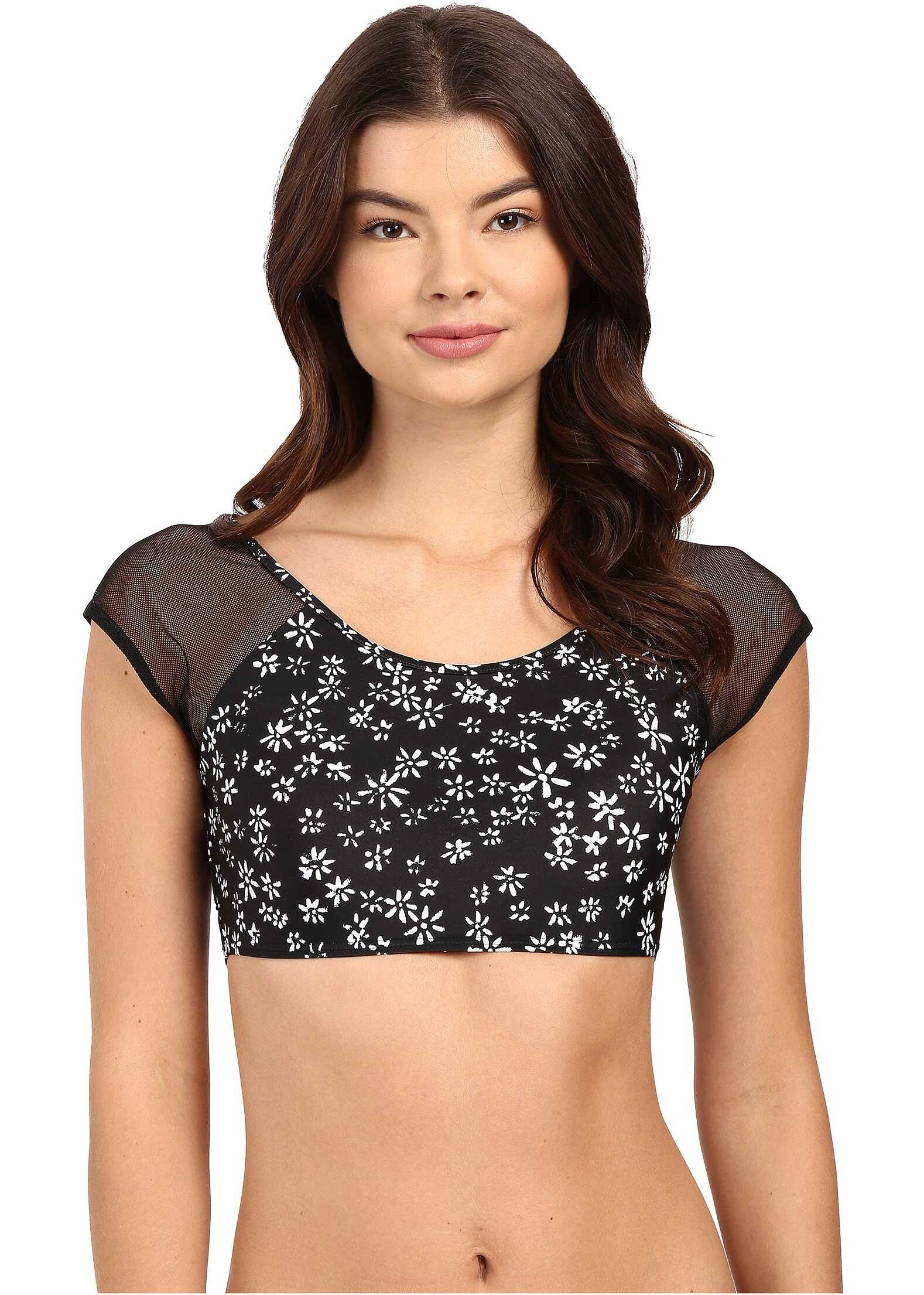 Costum Volcom Untamed Hearts Short Sleeve Top Black