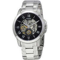 Ceasuri Fashion Grant Automatic Black Skeleton Dial Mens Watch ME3055 Barbati