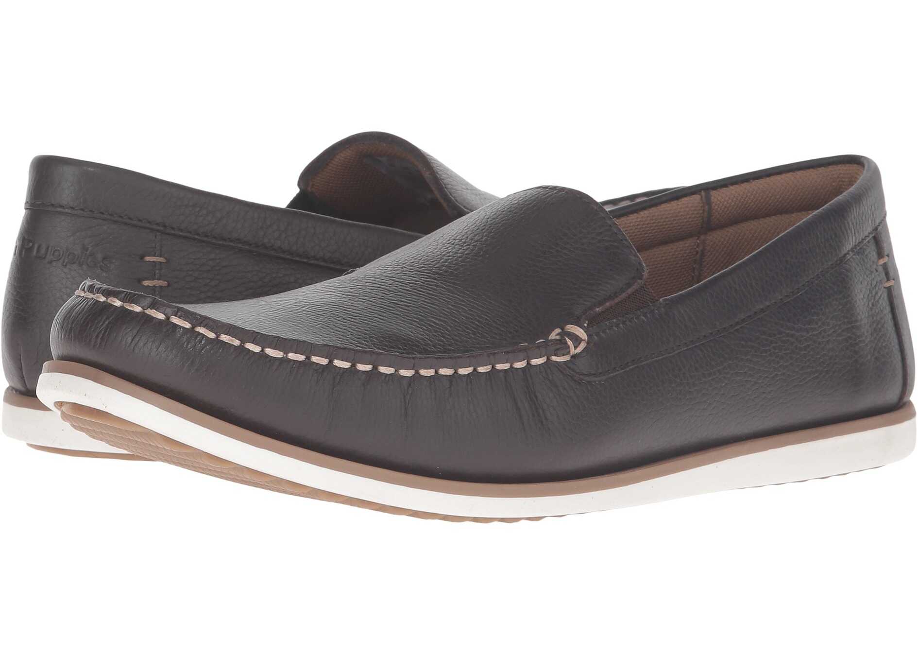 Mocasin Hush Puppies Bob Portland Dark Brown Leather