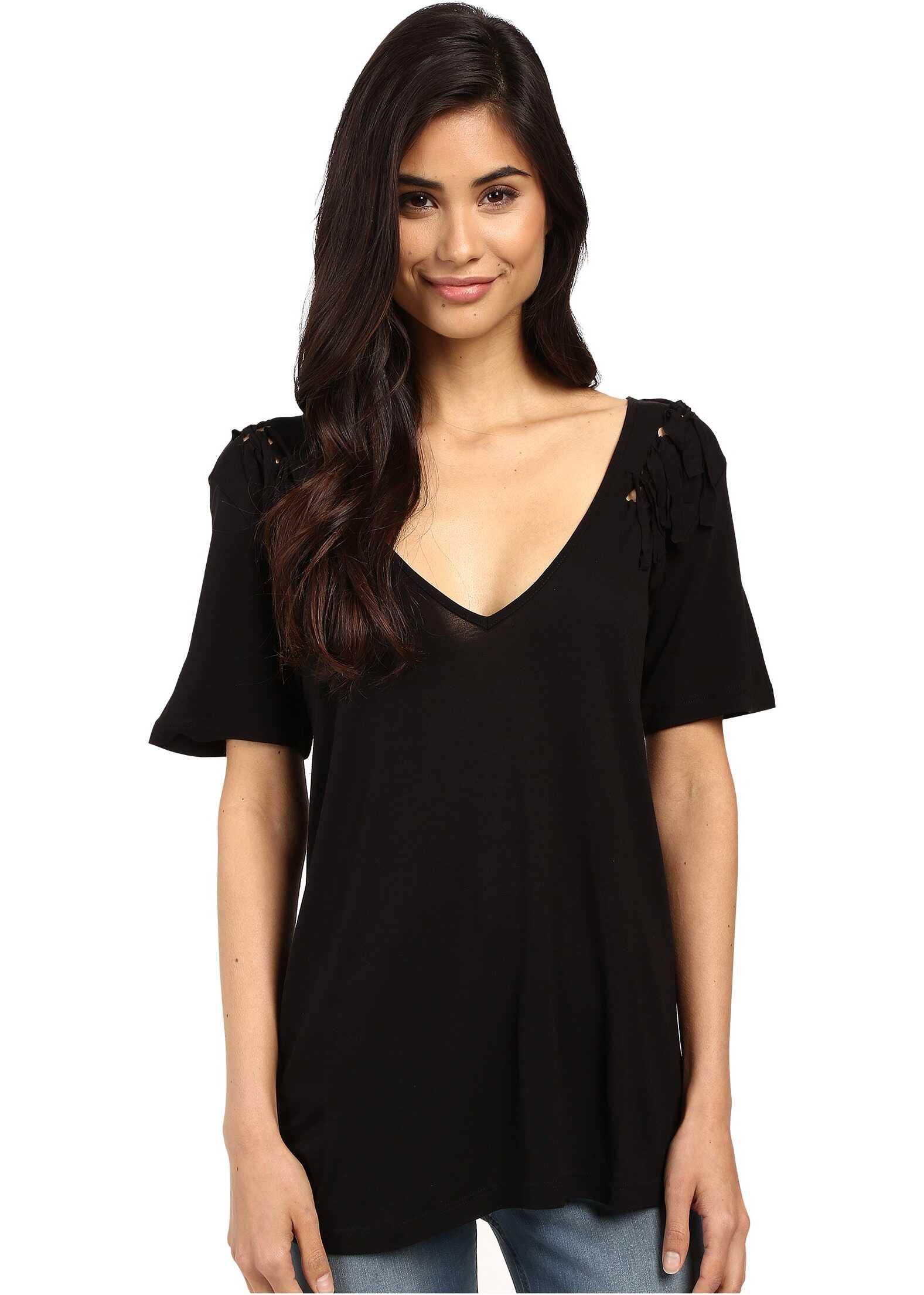 Tricou Volcom Knot Happening Top Black