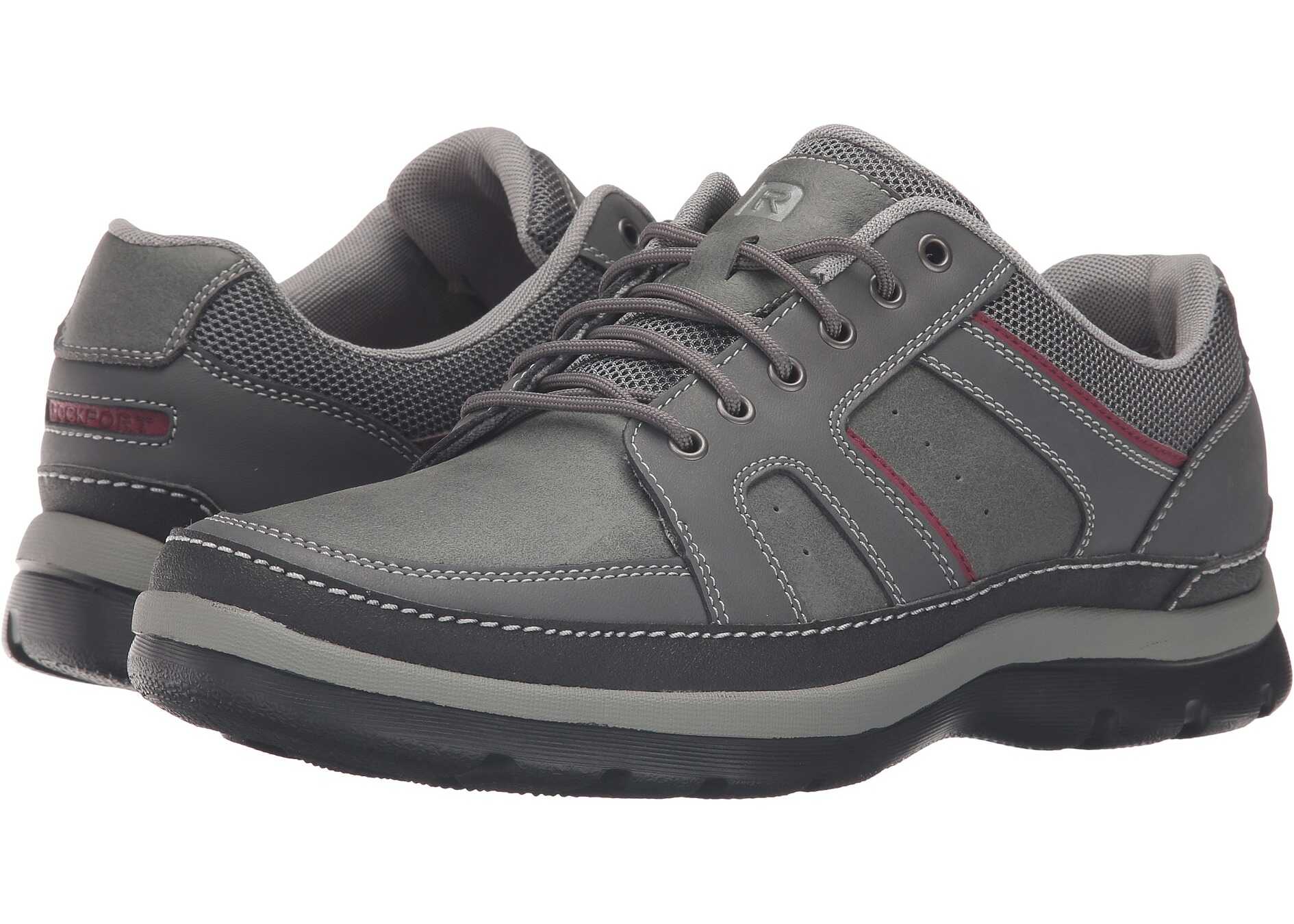 Tenis Rockport Get Your Kicks Mudguard Castlerock Grey Leather