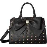 Genti de Mana Betsey Johnson Studded Bow Satchel