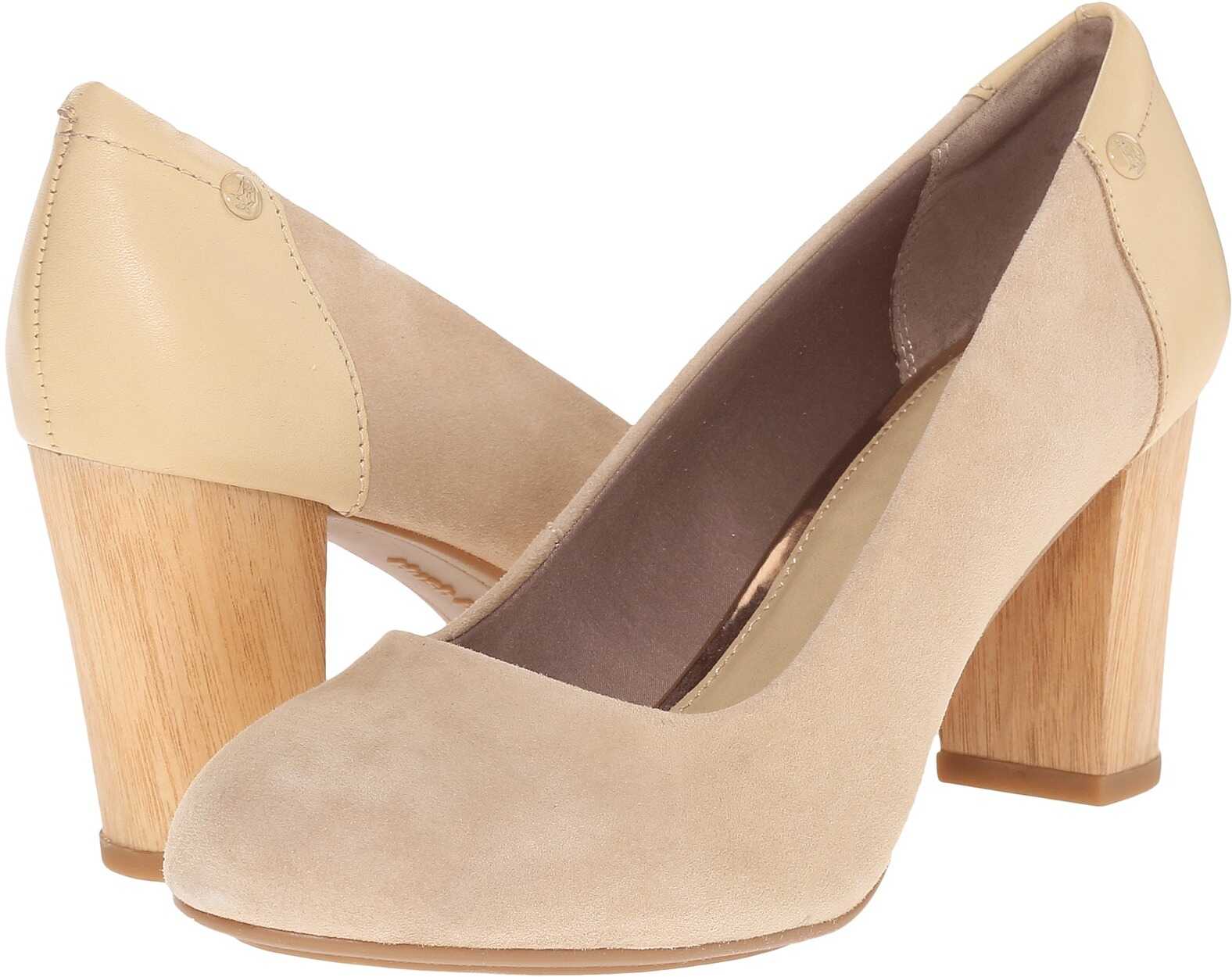 Pantof Hush Puppies Sisany Pump Light Tan Suede