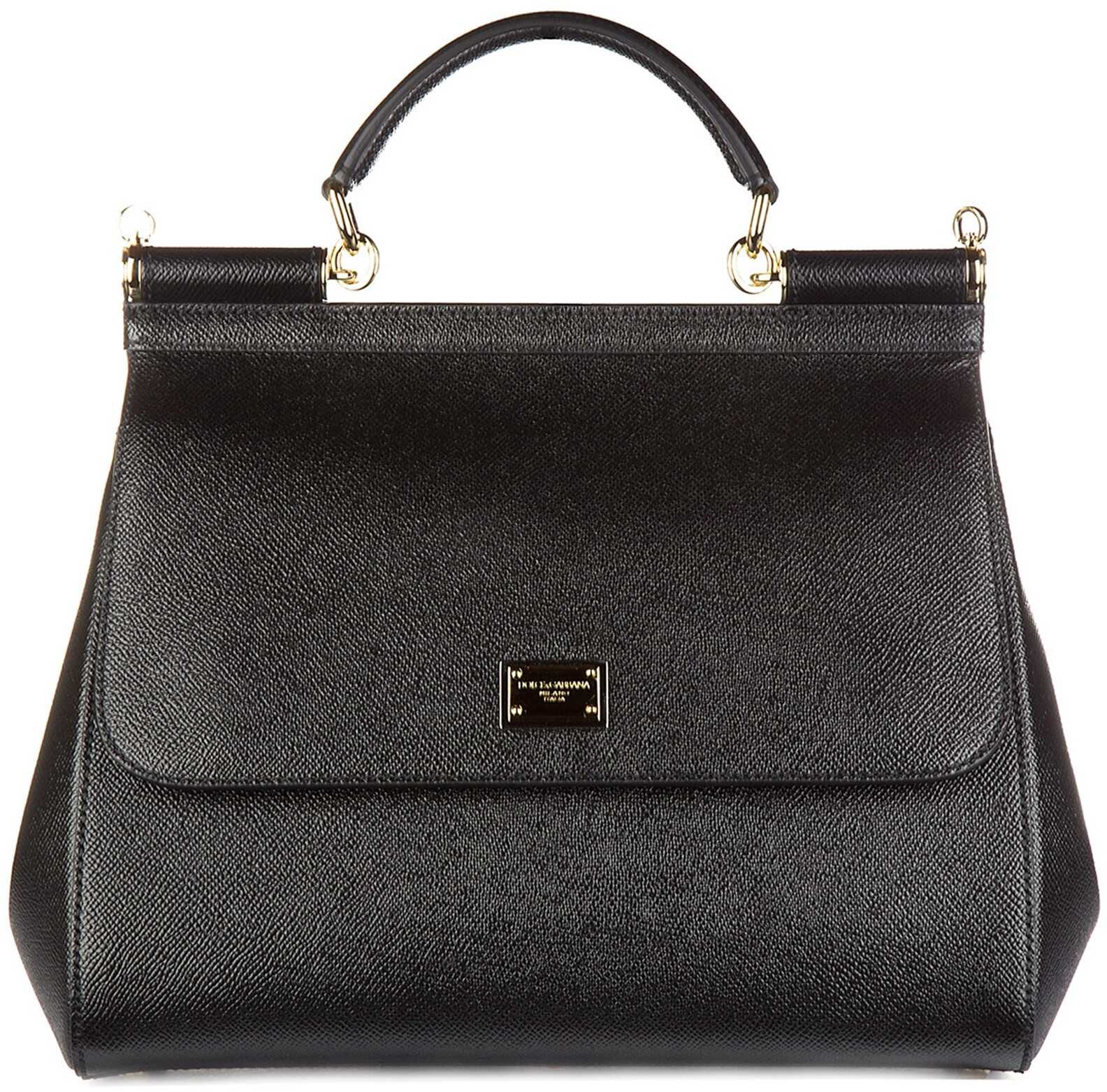 Geanta femei Dolce & Gabbana Dauphine Sicily Black
