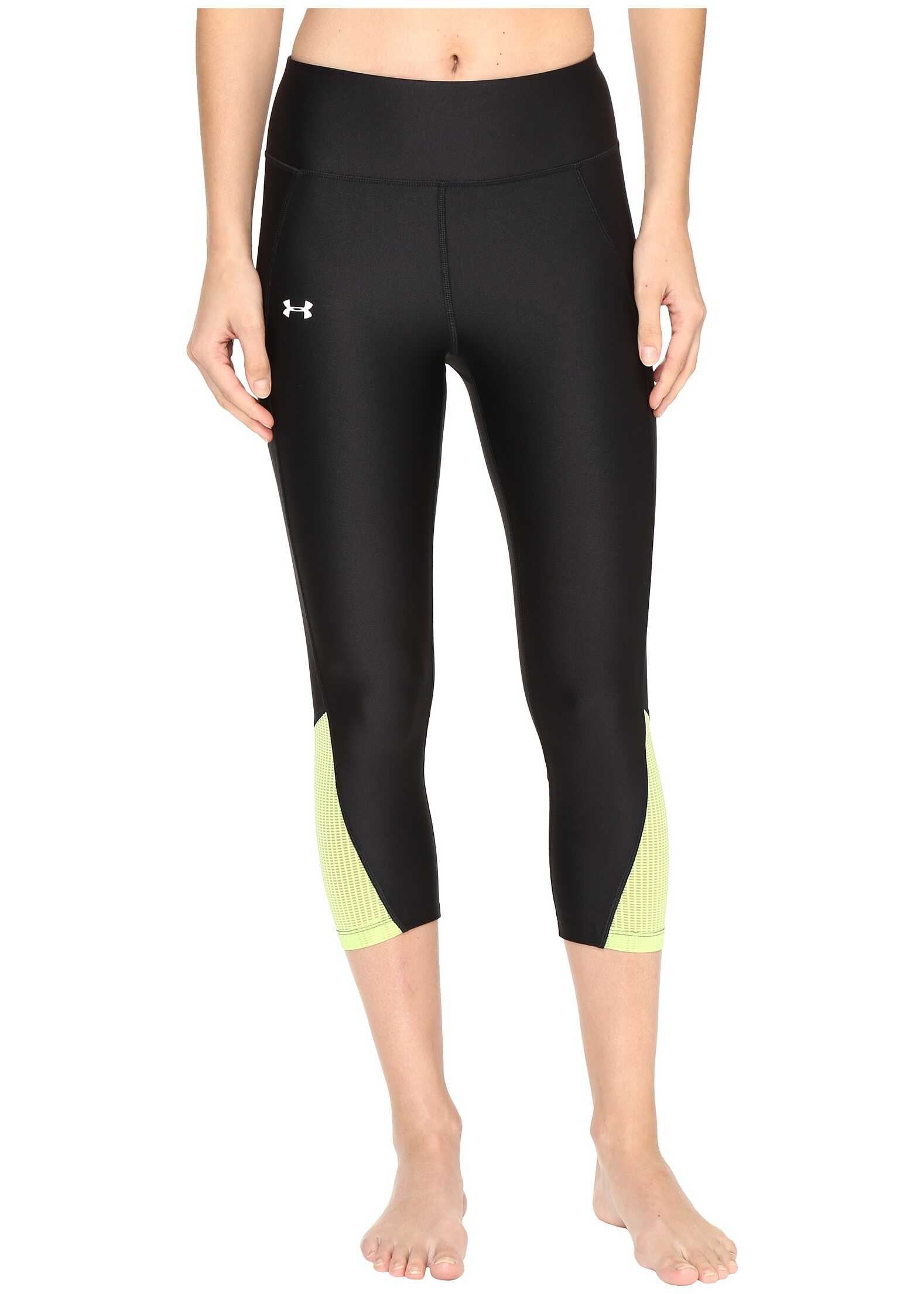 Pantalon Under Armour Fly By Run Capris Black/Pale Moonlight