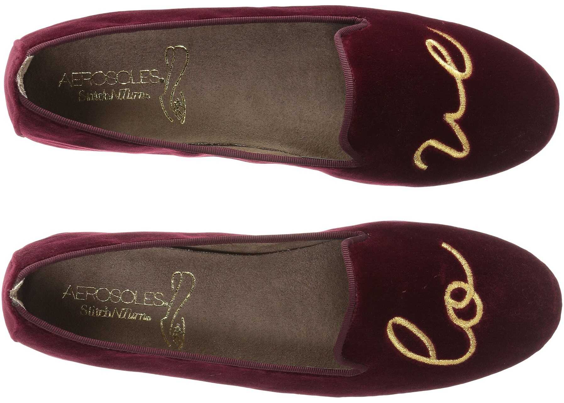 Mocasin Aerosoles Betunia Wine Velvet Love