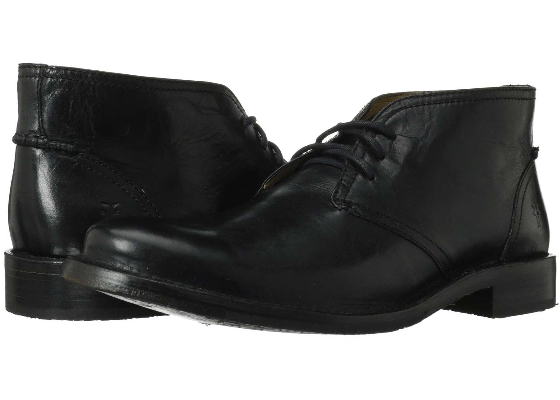 Gheata Frye Oliver Chukka Black Antique Pull Up