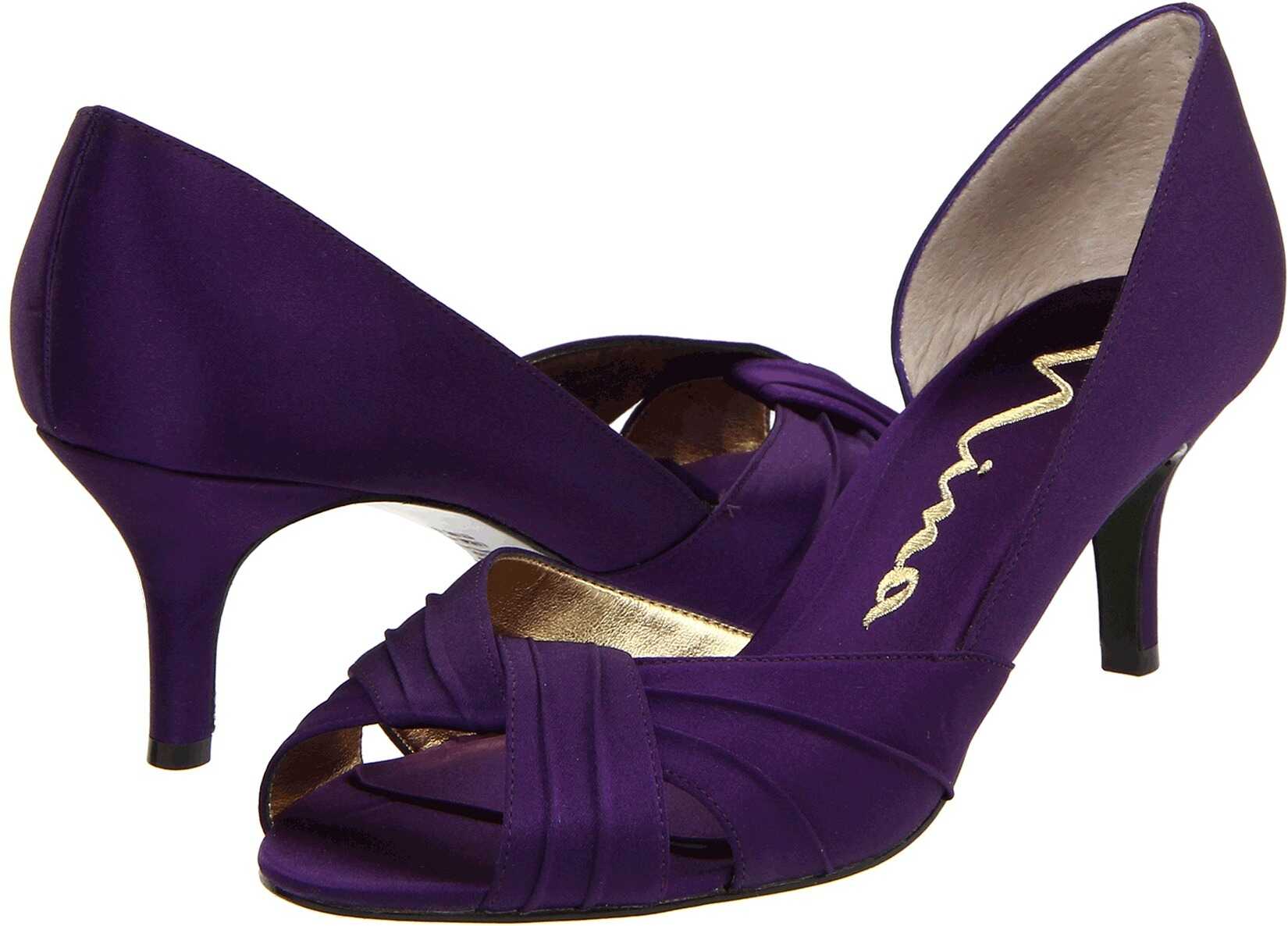 Pantof Nina Culver* Grape Satin