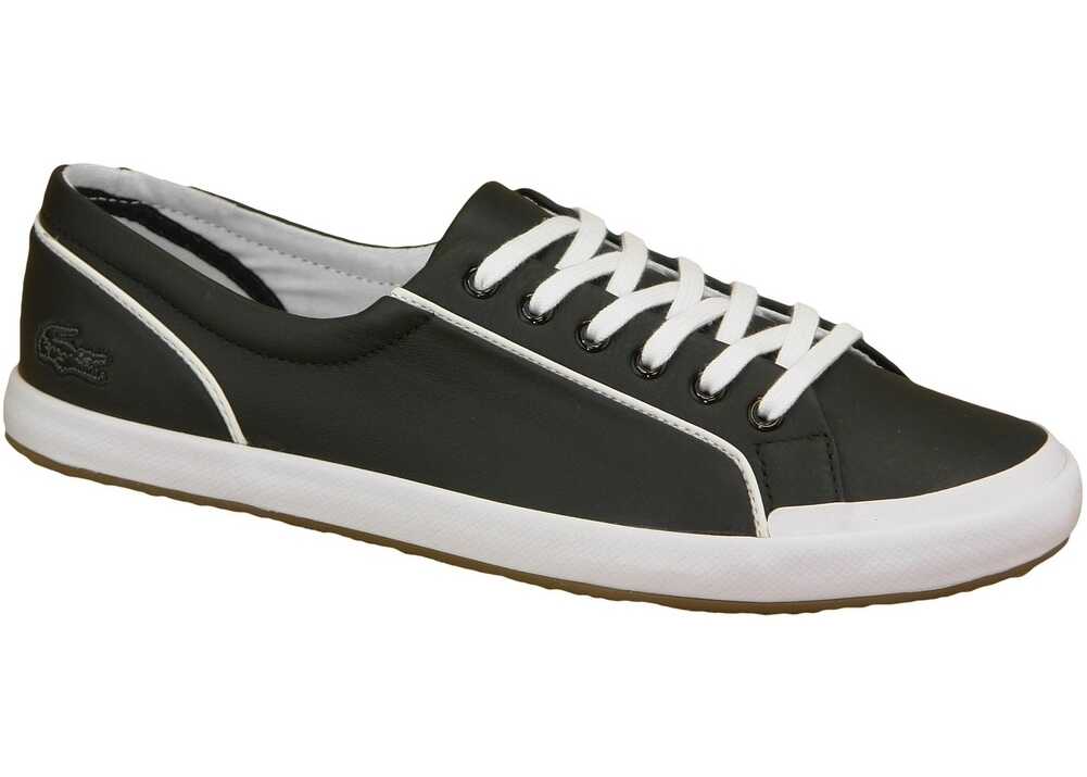 Tenis Lacoste Lancelle Lace 6 Eye Black,White