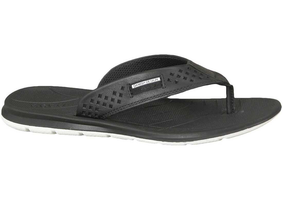 Slap ECCO Intrinsic Toffel Thong Black