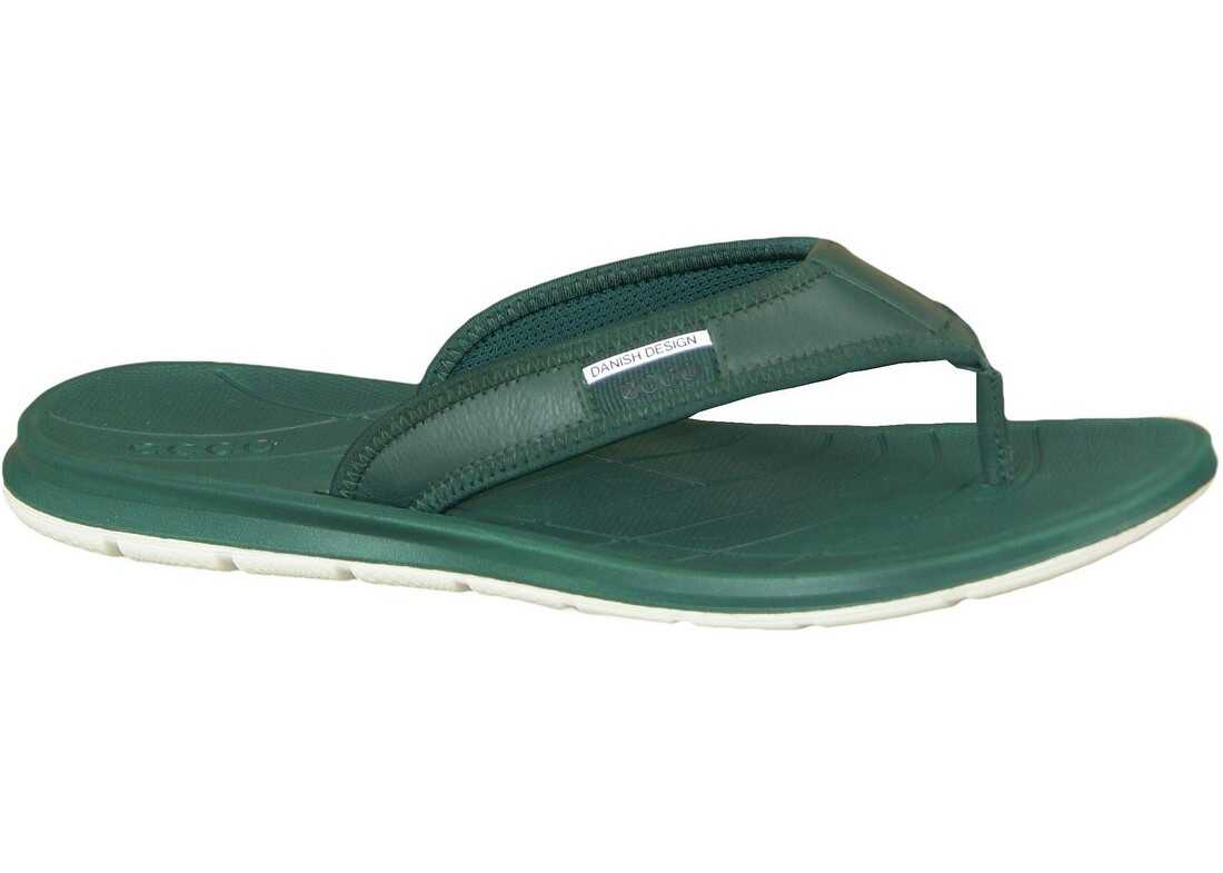 Slap ECCO Intrinsic Toffel Thong Green