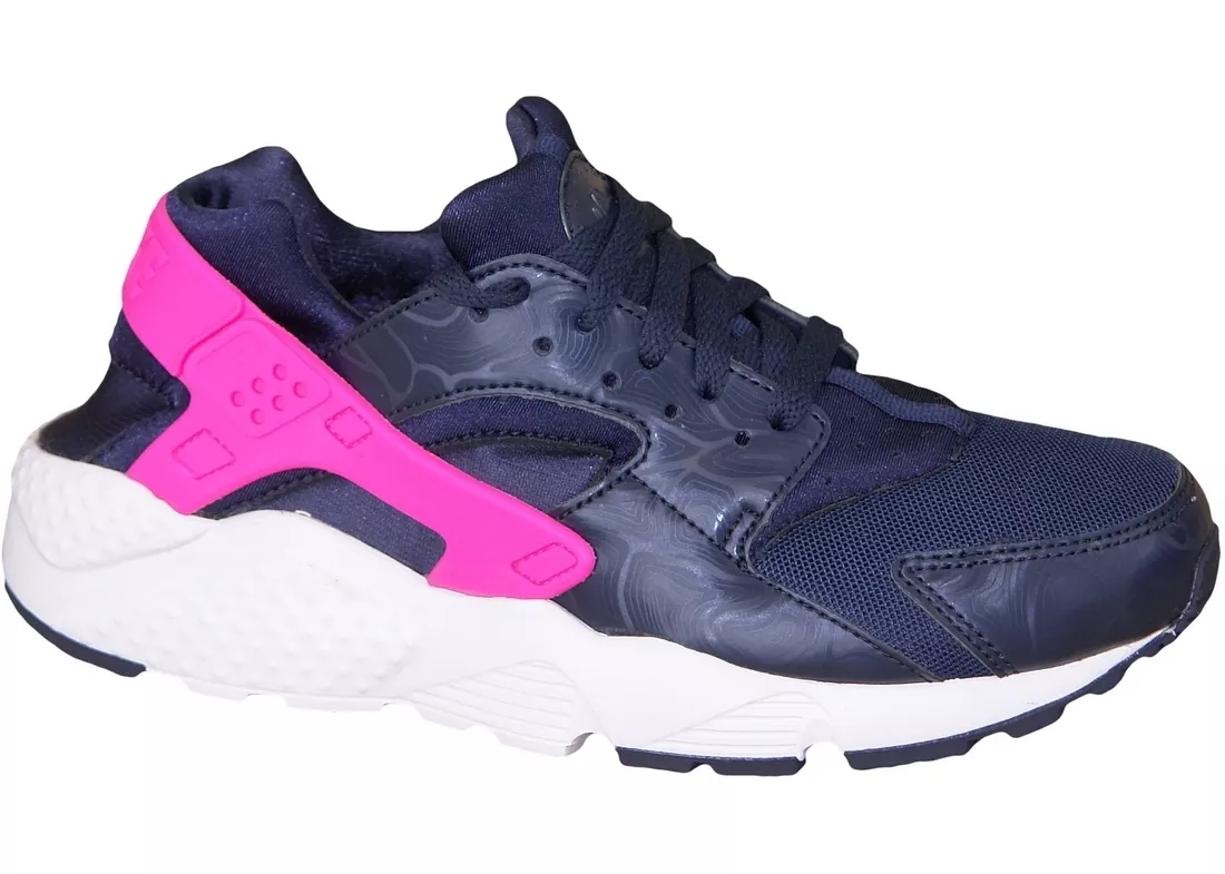 Tenis Nike Huarache Run Gs Blue