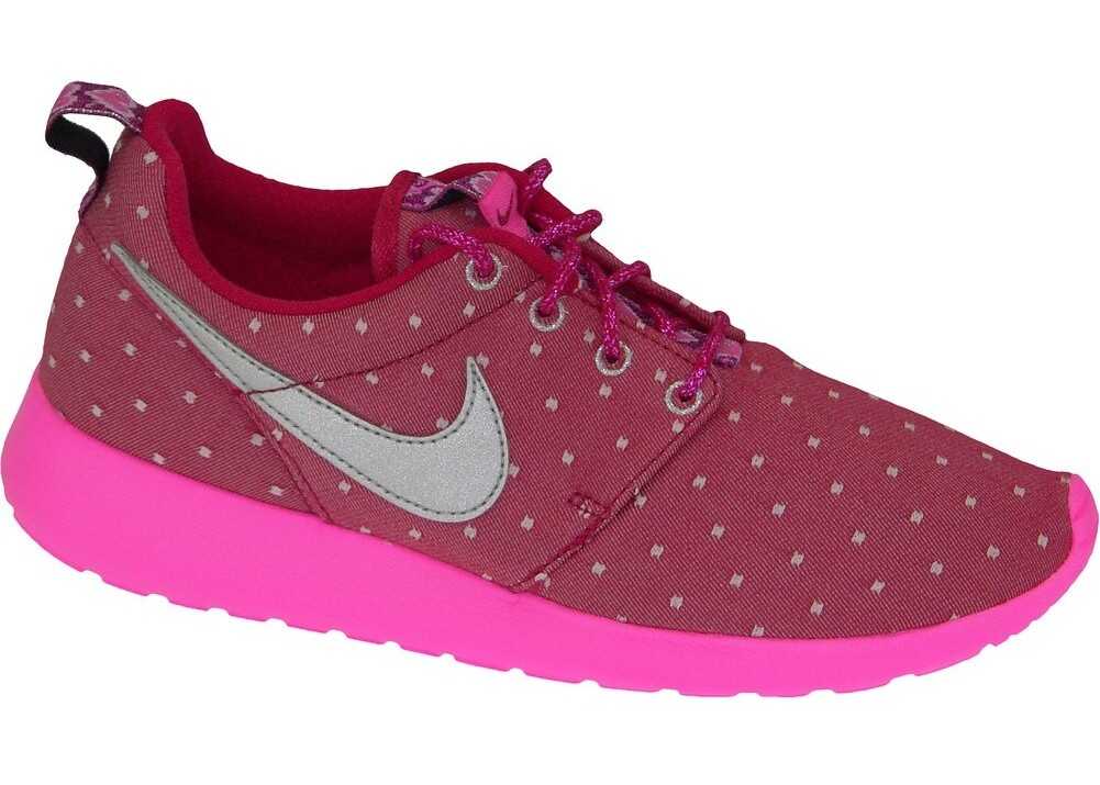 Tenis Nike Rosherun Print Gs Pink