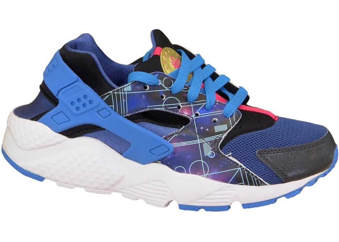 Tenis Nike Huarache Run Print Gs Blue