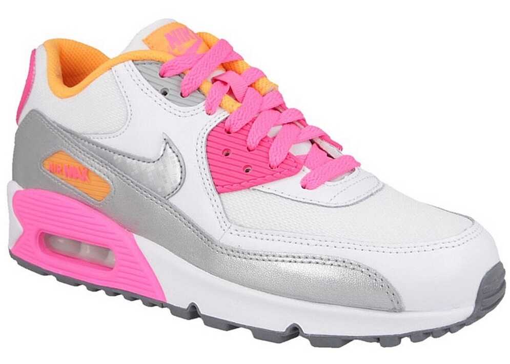 Tenis Nike Air Max 90 Gs Grey,Pink,White