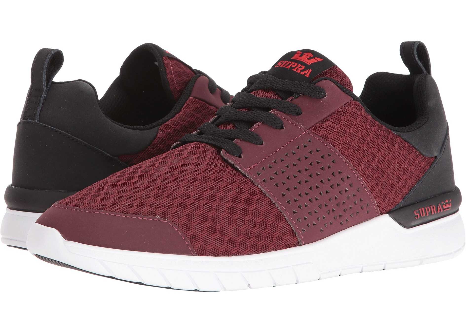 Supra Scissor Burgundy/Black/White