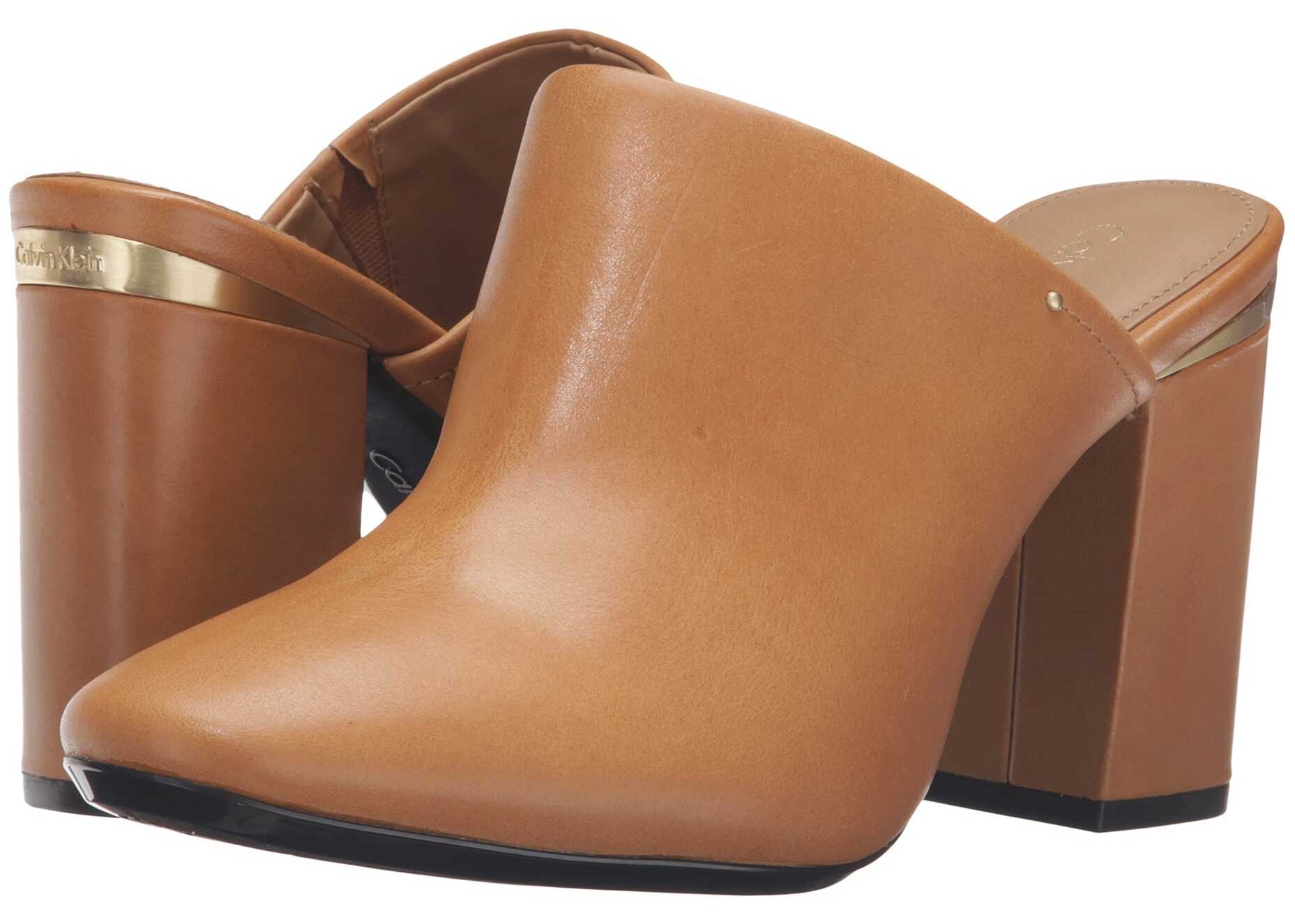 Sabot Calvin Klein Cantha Almond Tan Leather