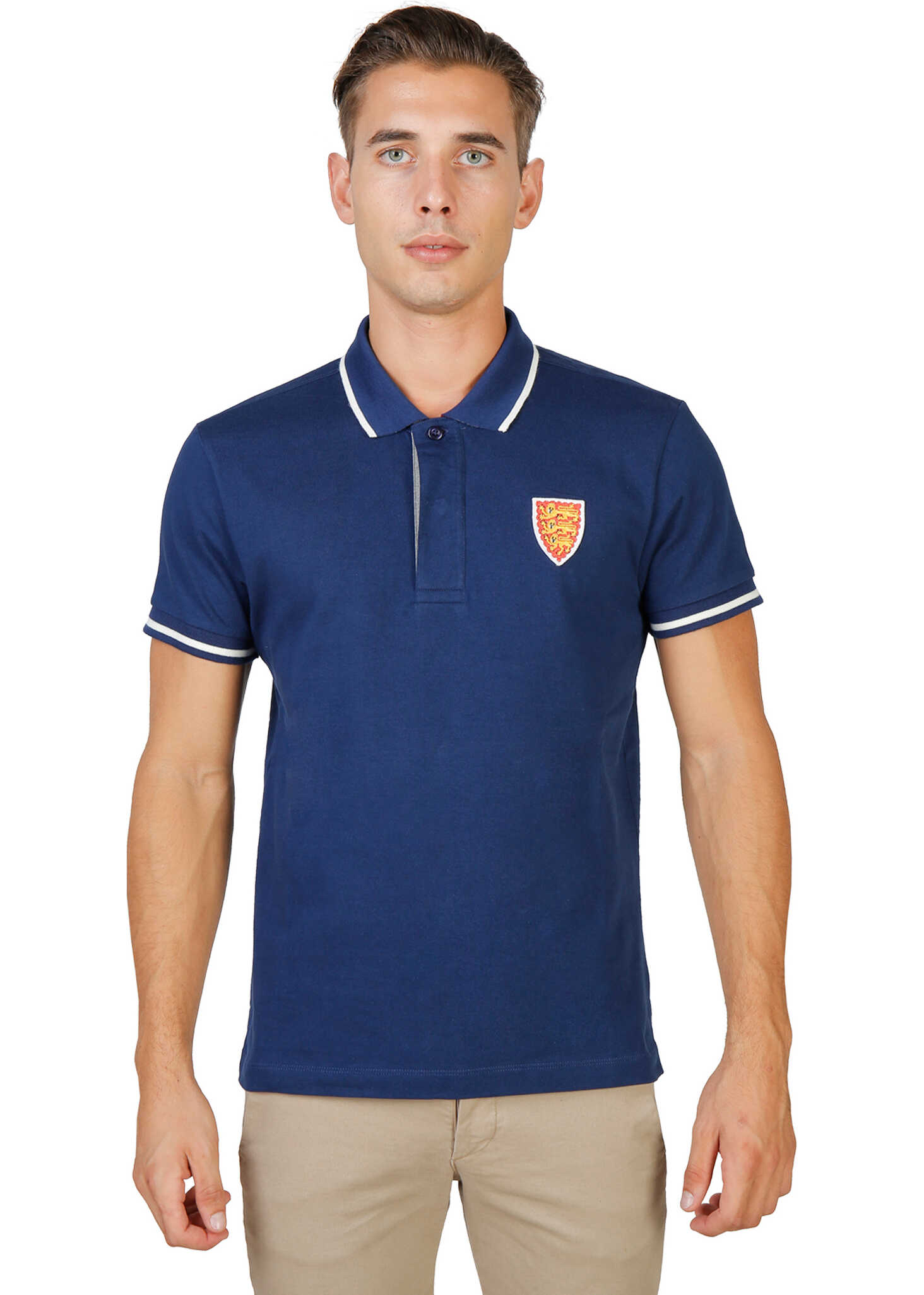 Tricou Oxford University Oriel-Polo-Mm Blue