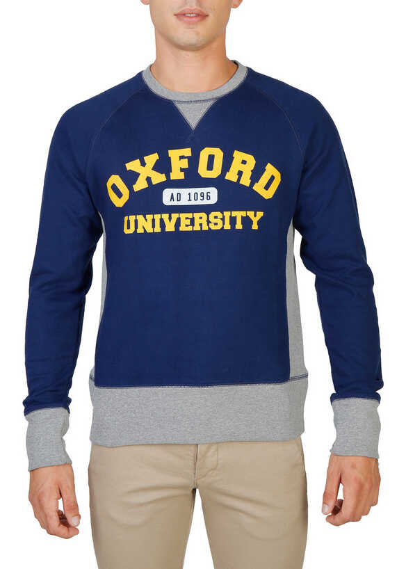 Oxford University Oxford-Fleece-Raglan BLUE image4