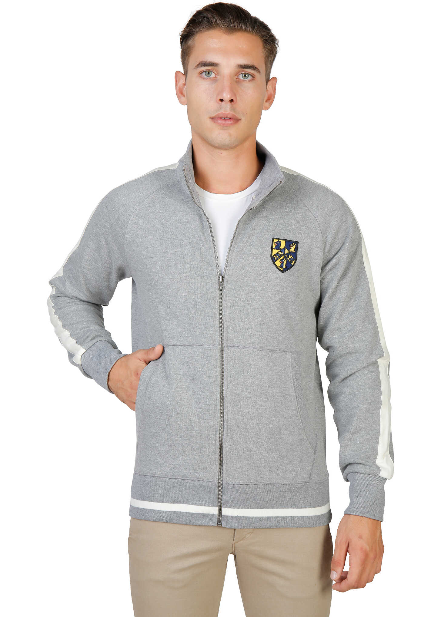 Bluza Oxford University Trinity-Fullzip Grey
