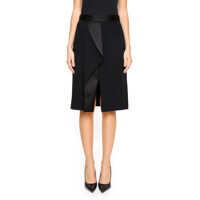 Fuste Alexander McQueen Crepe Skirt