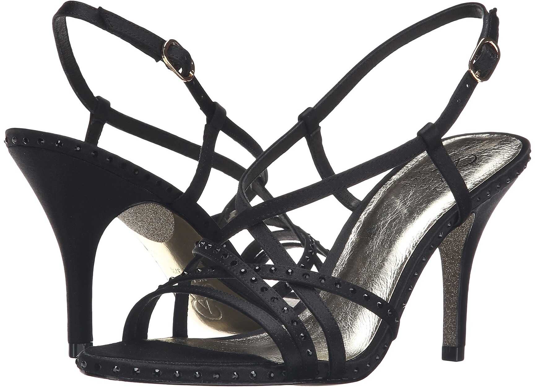 Sandala Adrianna Papell Acacia Blck Satin