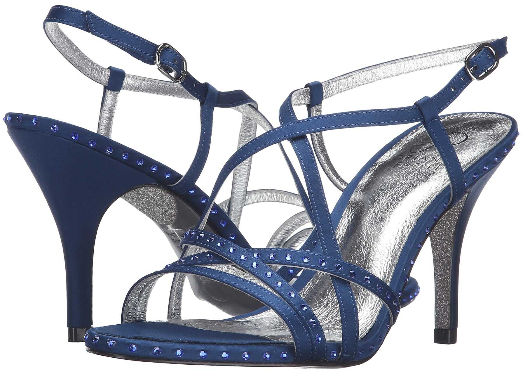 Sandala Adrianna Papell Acacia Sapphire Classic Satin