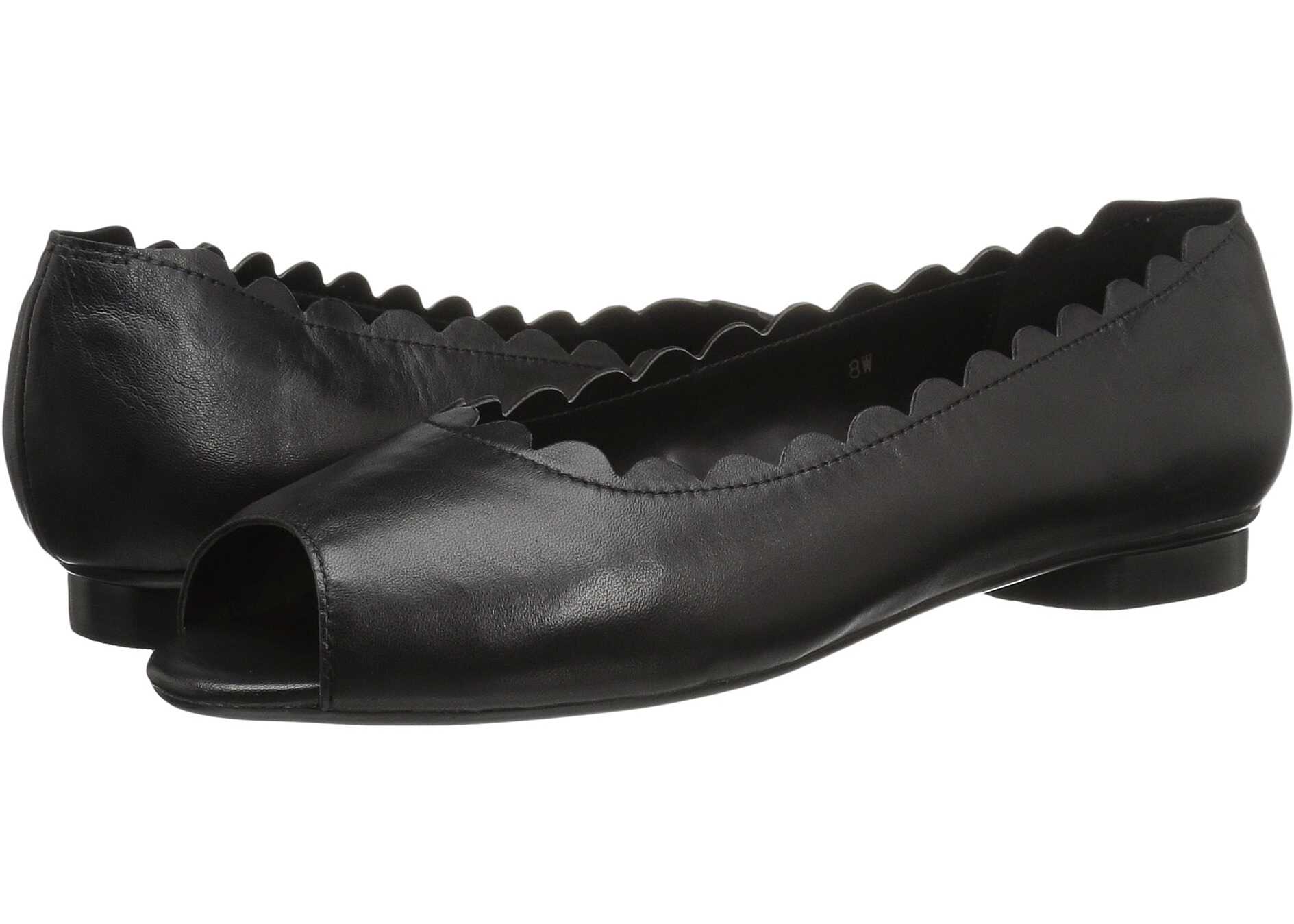 Balerin Vaneli Arty Black Nappa
