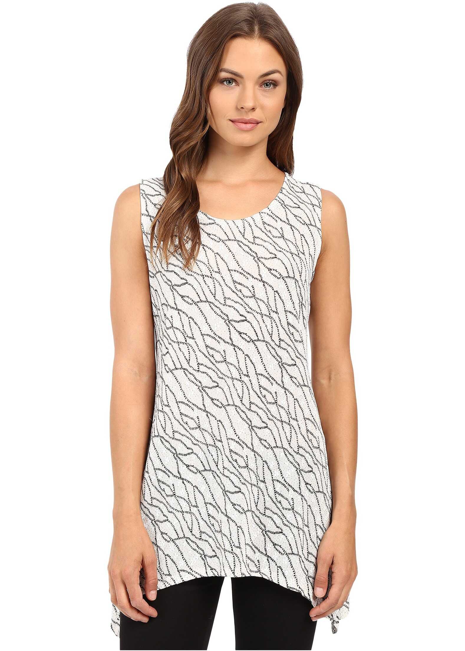 Bluza rsvp Caitriona Top w/ Sparkle Ivory/Black