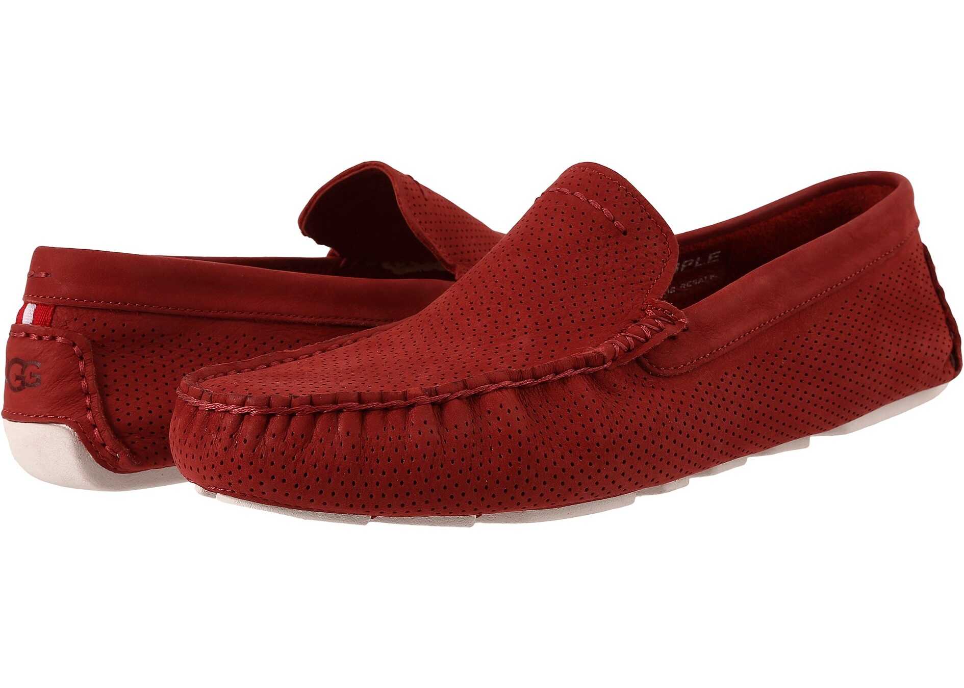 UGG Henrick Perforated Matador Red Nubuck UGG Henrick Perforated Matador Red Nubuck